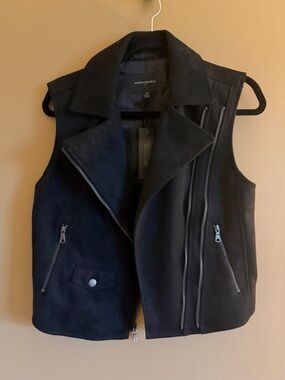 Banana Republic Black Lined Vest